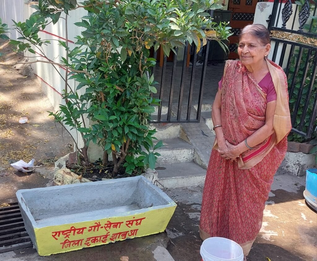 गौ माता के लिए जल पात्र रखें गए 2 WhatsApp Image 2023 04 17 at 110459 AM