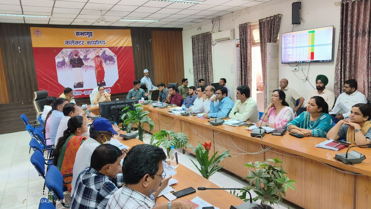 झाबुआ मध्य प्रदेश में समयावधि पत्रों की समीक्षा बैठक आयोजित 1 WhatsApp Image 2023 04 24 at 53645 PM