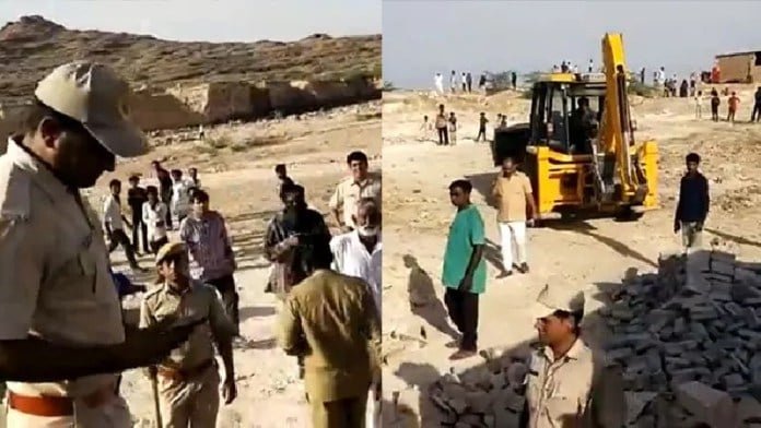 Rajasthan Jodhpur administration fired bulldozers