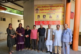 राष्ट्रीय Punjabi महासभा व श्रीमहेश्वर हनुमान मंदिर ट्रस्ट के पदाधिकारियों की बैठक