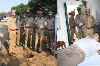 रिजर्व पुलिस लाईन में Police Martyrs Day आयोजन