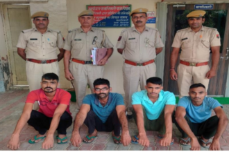 Transformer चोरी में 4 आरोपी किये गये गिरफ्तार