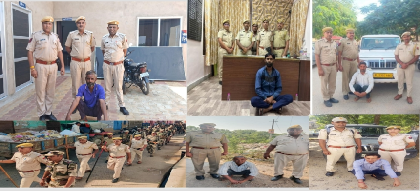 Jhunjhunu Police की अवैध शराब बेचने वालों पर बड़ी कार्यवाही 1 Jhunjhunu Police