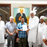 डेलीगेशन के सदस्य WIth CM Allotted भूमि पर Owner's right