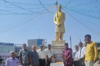 Anandi Lal Podar 149वीं जयन्ती की प्रतिमा