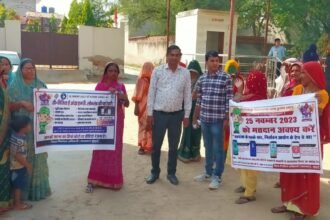 नगर परिषद द्वारा चलाया गया मतदाता जागरुकता अभियान