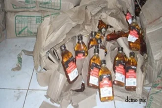 अवैध शराब मामलें में गिरफ्तारी