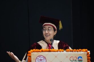 दिल्ली टेक्नोलॉजिकल यूनिवर्सिटी में दीक्षांत समारोह