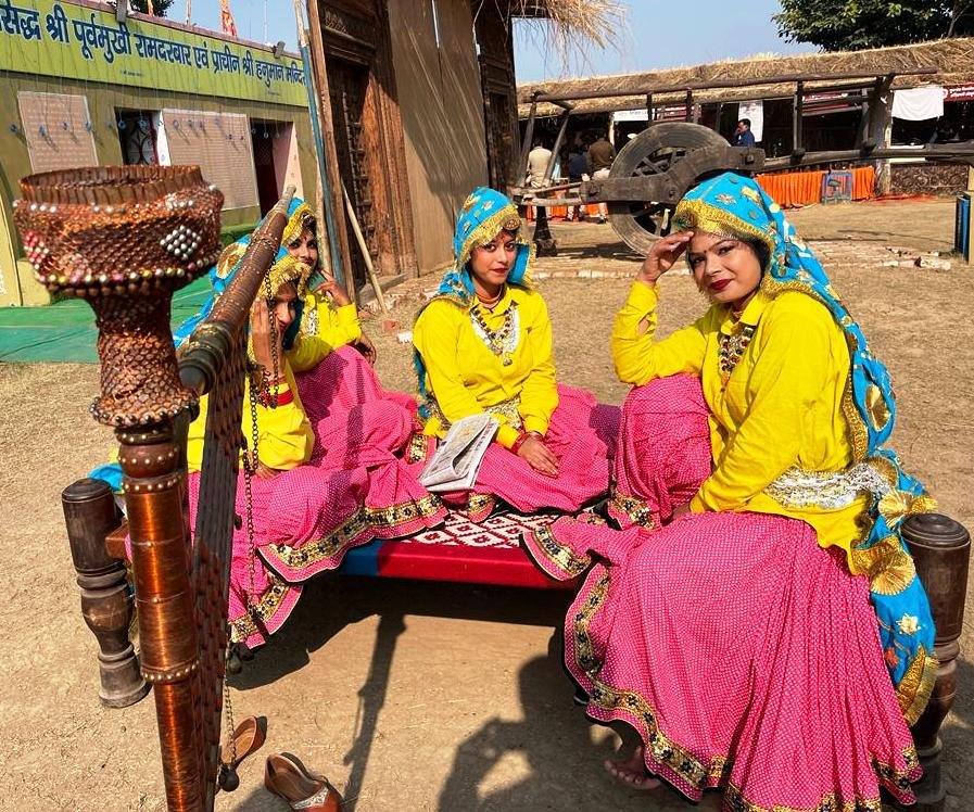 Haryana Pavilion में संस्कार गीत