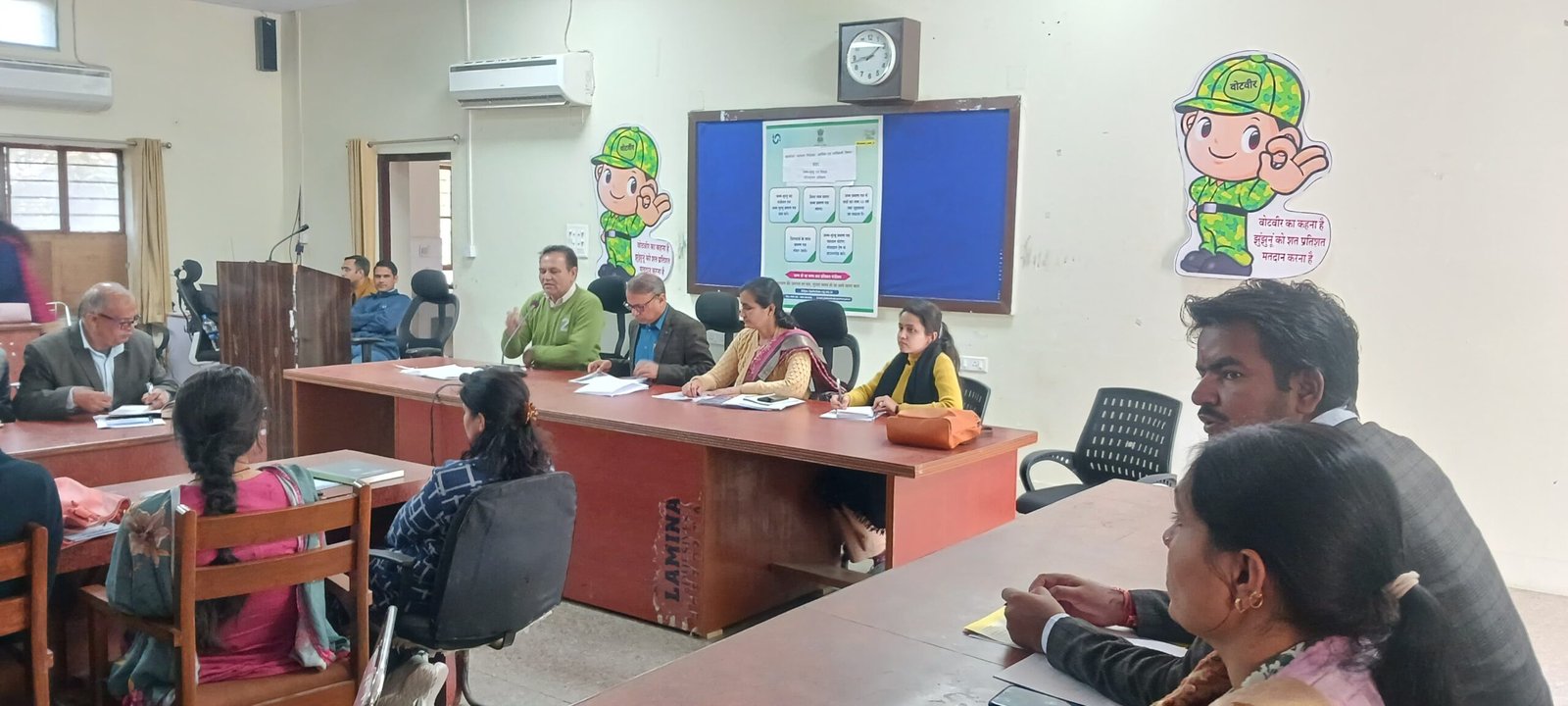 District Level सतत विकास लक्ष्यों के क्रियान्वयन समिति की बैठक आयोजित