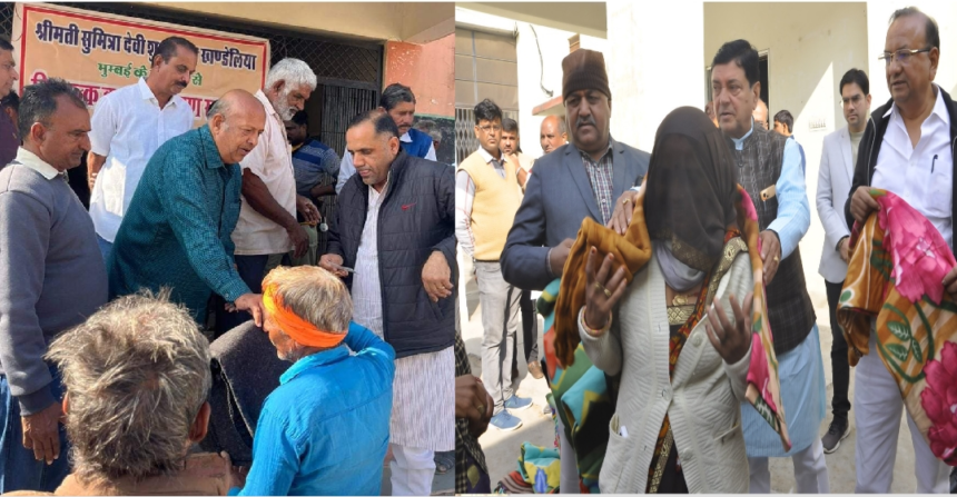 Shri Shyam Ashirwad Seva Sanstha के तत्वाधान में बंटवाई कंबले 1 Shri Shyam Ashirwad Seva Sanstha के तत्वाधान में बंटवाई कंबले