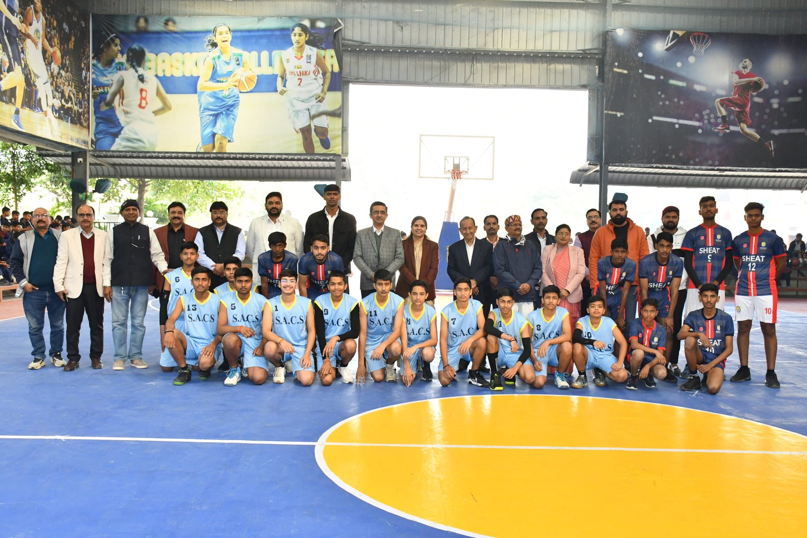 डाॅ. राज सिंह मेमोरियल इंटर स्कूल Basketball टूर्नामेंट का आयोजन 2 Basketball टूर्नामेंट का आयोजन