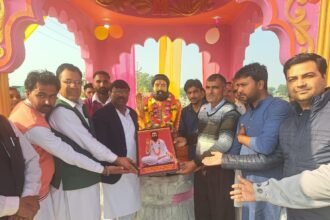 जगतगुरु Brahmanand Maharaj जी की मूर्ति स्थापना