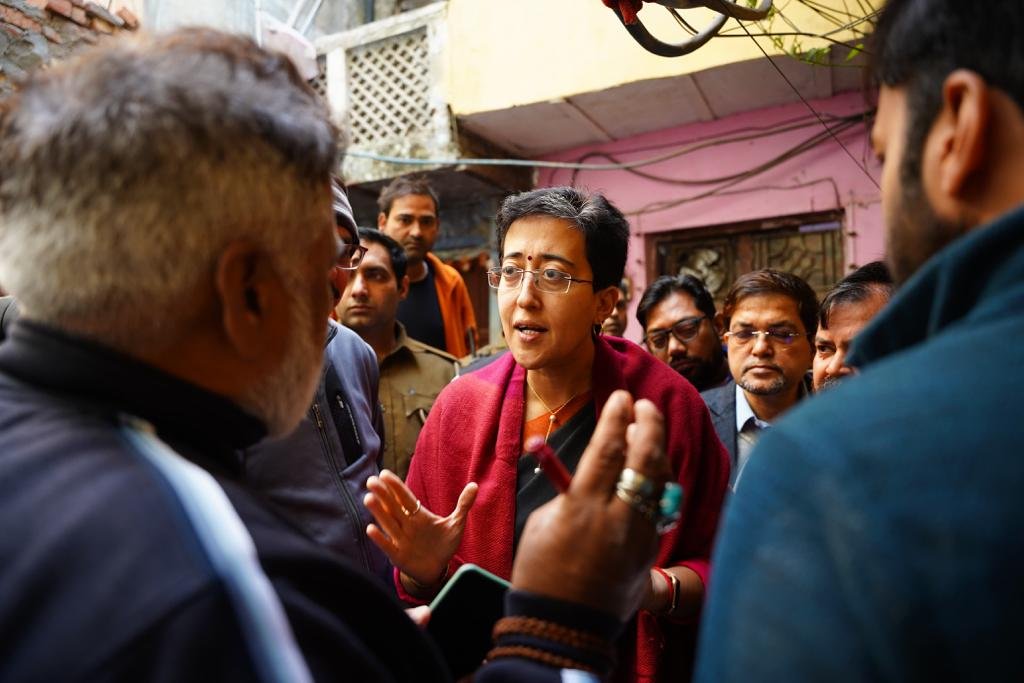 Water Minister Atishi