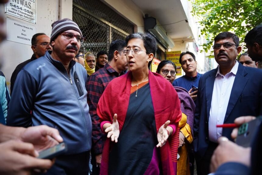 Water Minister Atishi