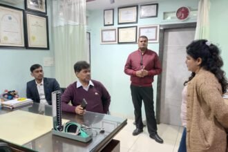 Chief Medical Officer द्वारा अस्पताल को दिशा निर्देश