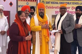 Sant Nischal Singh Public School में शहीदी दिवस मनाया गया