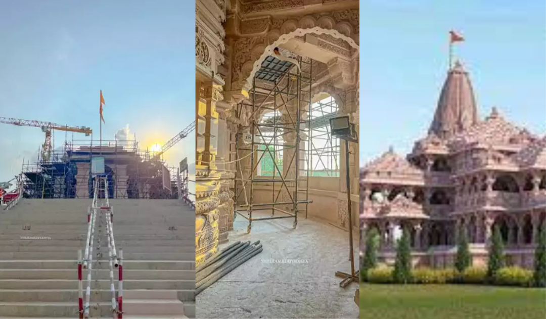 नगर में निकली भव्य Akshat Kalash Yatra का जगह-जगह हुआ स्वागत 2 Ram Mandir Akshat Kalash Yatra