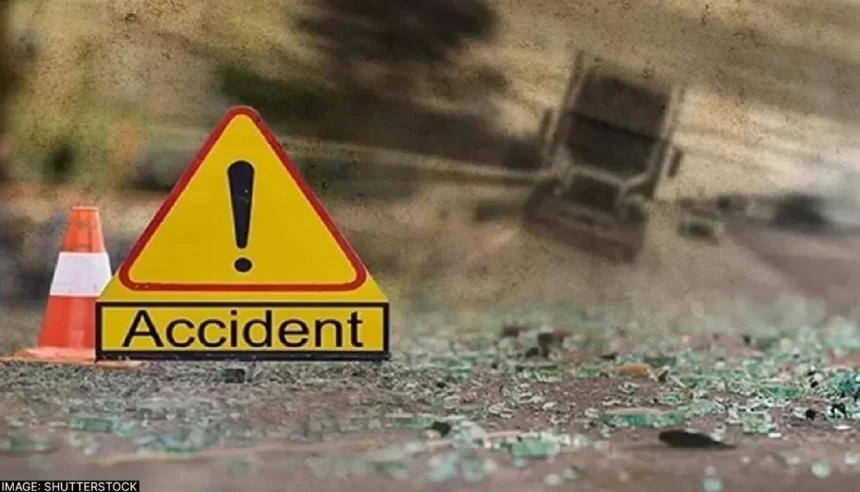 Lucknow Hardoi Highway पर नील गाय से मोटरसाइकिल सवार की टक्कर 1 Lucknow Hardoi Highway पर हादसा