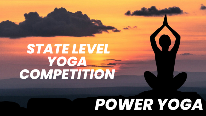 हनुमानगढ़ के SKD University में आयोजित चतुर्थ State level yoga competition 1 State level yoga competition