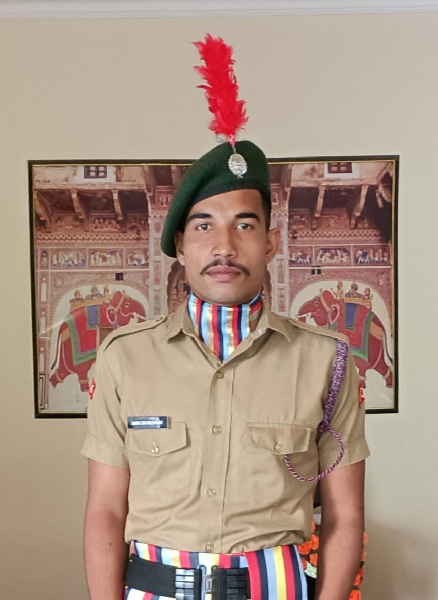 Cadet Hariom Vaishnav का रिपब्लिक डे कैम्प के लिए चयन