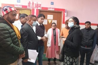 District Collector चिन्मयी गोपाल पहुंचीं BDK Hospital