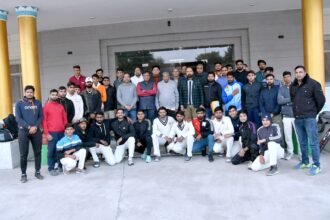 University Tournament के लिए क्रिकेट टीम का चयन