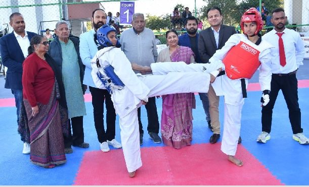 Dr. Vinod youth to connect with sports, literature and culture.