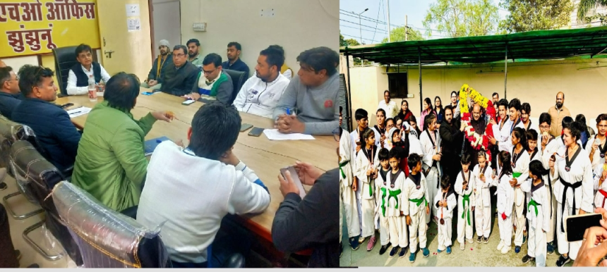 Kota District Taekwondo Academy के विजेताओं को ओम बिरला जी ने दी बधाई