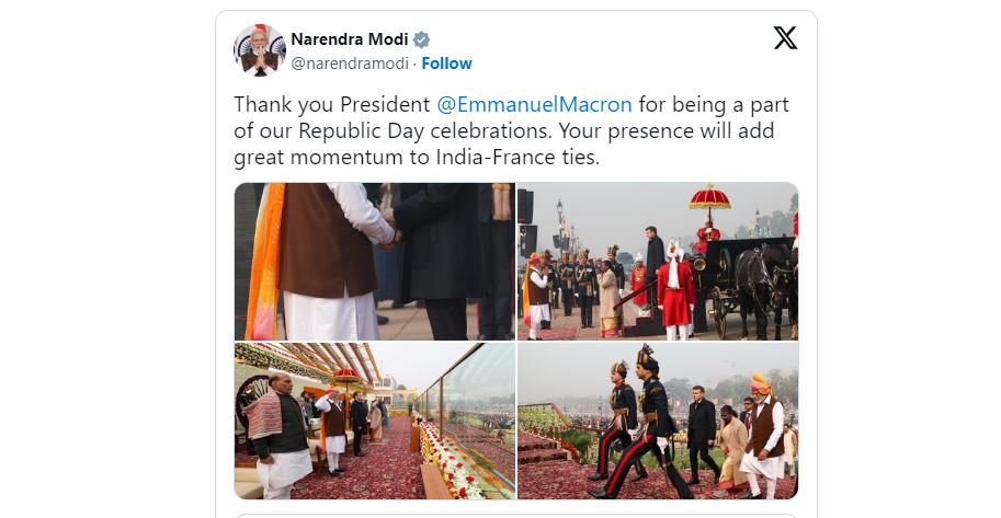 Many countries shared their friendship with India on the occasion of Republic Day.