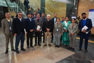 Transport Minister Kailash Gehlot in Metro
