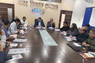 KK Gupta take meeting