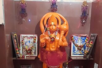 Hanuman Mandir में श्री राम जी की प्राण प्रतिष्ठा का कार्यक्रम