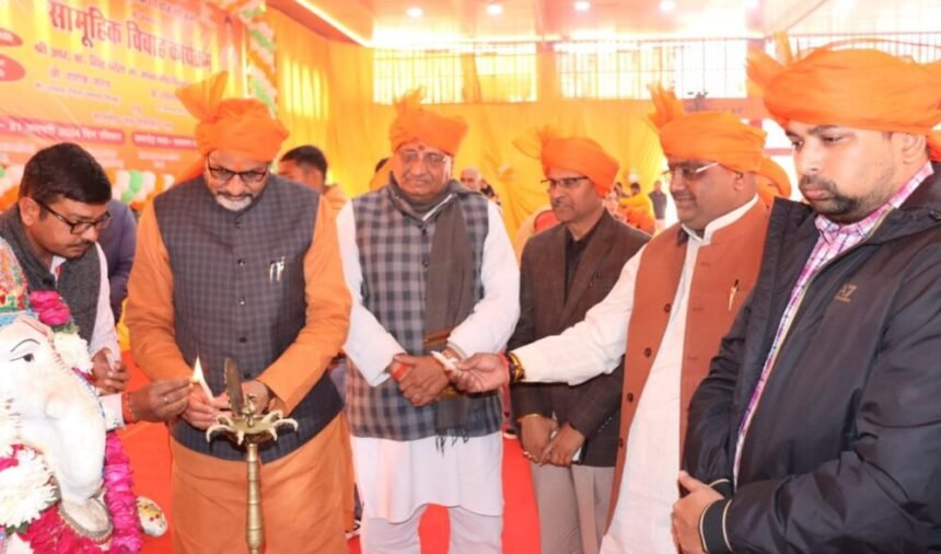 CM Group Marriage कार्यक्रम का आयोजन रामायण मेला परिसर में संपन्न हुआ 1 CM Group Marriage कार्यक्रम का आयोजन सम्पन्न