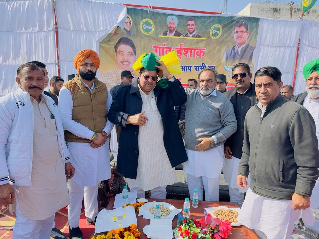 JJP Dr. Ajay Chautala in public meeting