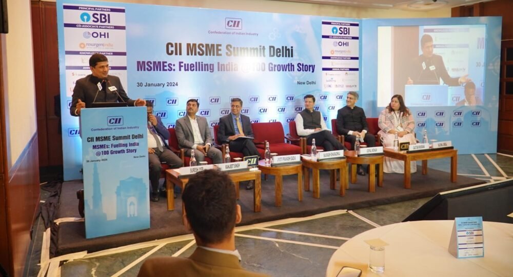 Saurabh Bhardwaj MSME समिट में हुए शामिल