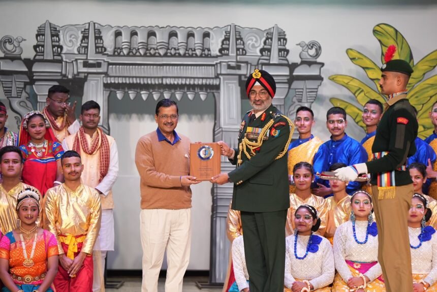 CM Arvind Kejriwal द्वारा NCC camp का निरीक्षण