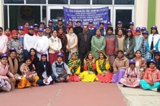 Jairam Girls College में एन.एस.एस. शिविर का समापन