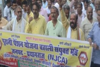 NJCA के तत्वावधान में मंडल स्तरीय तीन दिवसीय क्रमिक भूख हड़ताल