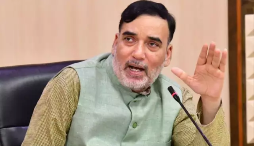 Environment Minister Gopal Rai ने स्मॉग टावर बंद होने पर डीपीसीसी चेयरमैन अश्विनी कुमार को लगाई कड़ी फटकार 1 Environment Minister Gopal Rai