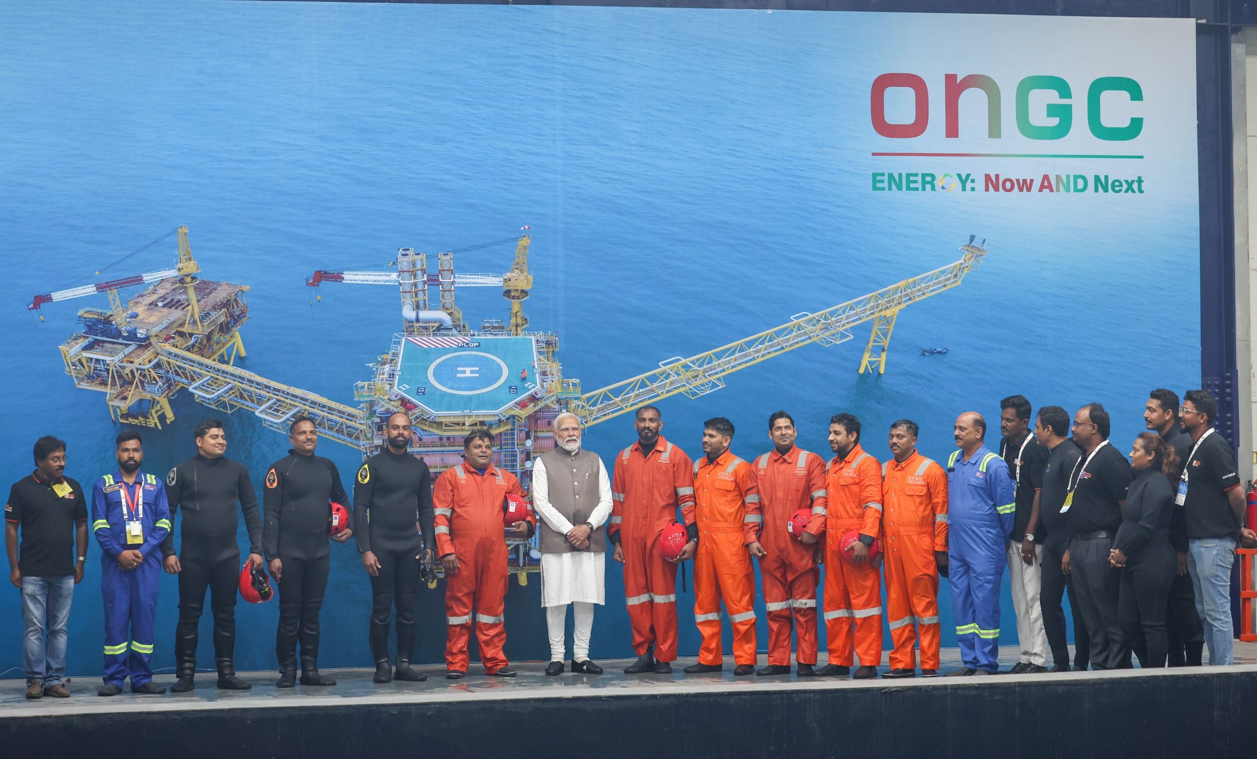 PM inaugurates Integrated Maritime Survival Training Centre, ONGC Institute