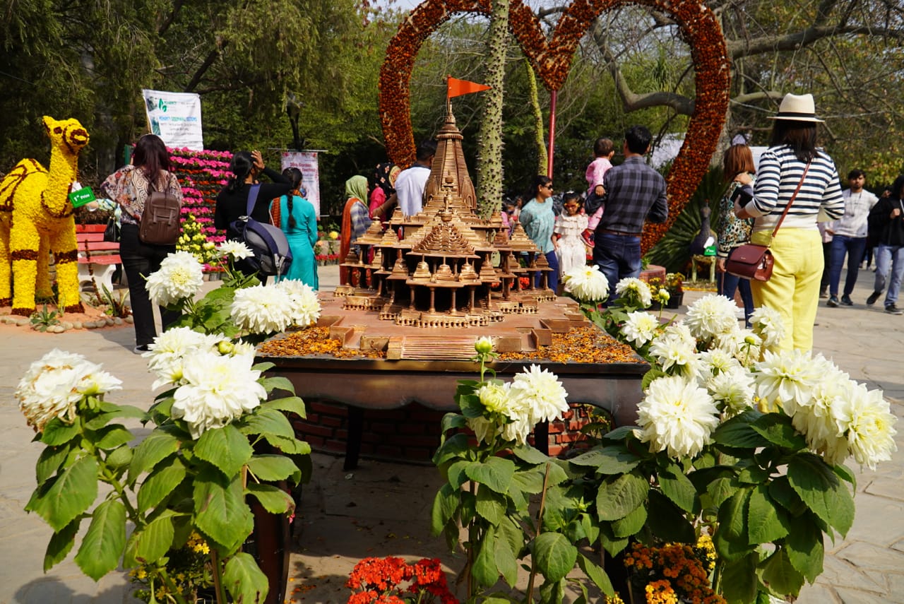 पर्यटन विभाग द्वारा दिल्ली में 36th Garden Tourism Festival का आयोजन