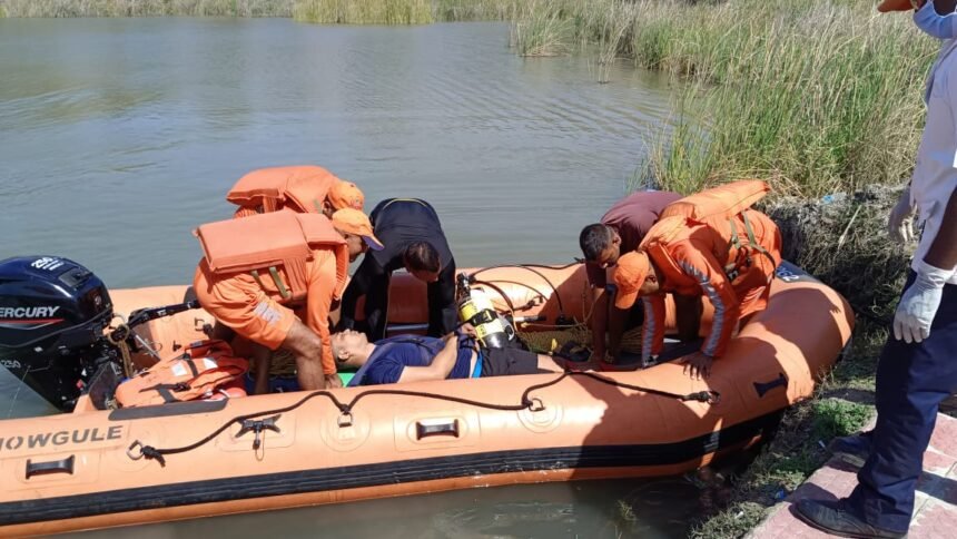 खोंगापानी में NDRF Team ने आपदा से जीवन बचाव का किया प्रदर्शन