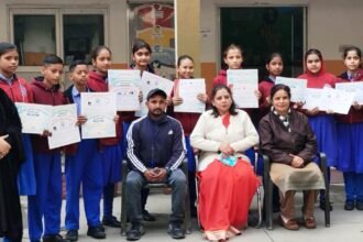 महाराजा अग्रसेन सीनियर पब्लिक स्कूल के Students ने खेलों में किया शानदार प्रदर्शन