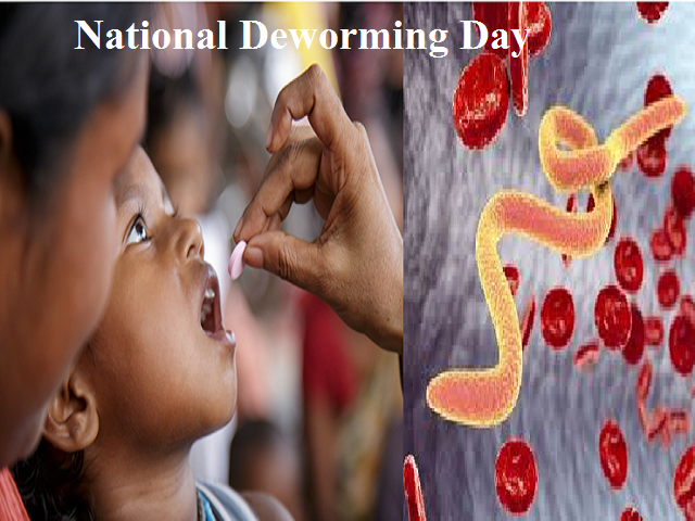 National Deworming Day का विशेष कार्यक्रम का आयोजन