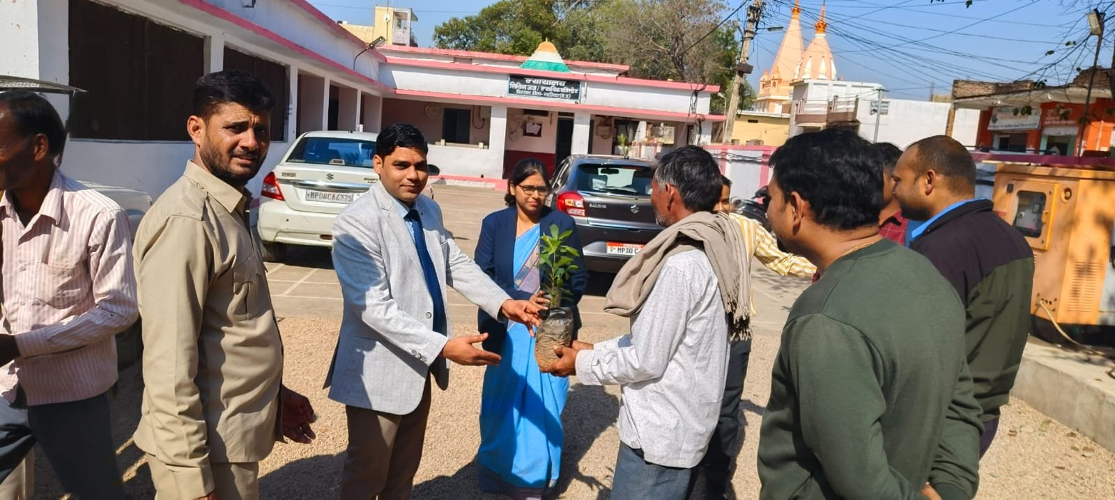 भितरवार सिविल न्यायालय परिसर में National Lok Adalat (नेशनल लोक अदालत) का आयोजन