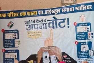 Bhitarwar News: गीत, संगीत और लोकगीतों से दिया मतदाता जागरूकता का संदेश