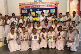 Jairam Public School: पृथ्वी दिवस के अवसर पर बच्चों ने विभिन्न प्रतियोगिताओं में लिया हिस्सा