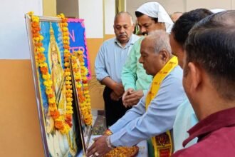 Maharaja Agrasen Senior Public School मोती चौक में प्रवेश उत्सव समारोह आयोजित
