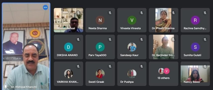 One Day Online Seminar: बाबू अनंत राम जनता कॉलेज कौल में मेथाडोलॉजी इन फॉक्स एनहांसिंग द एक्सीलेंस विषय पर एक दिवसीय Online Seminar का हुआ आयोजन 